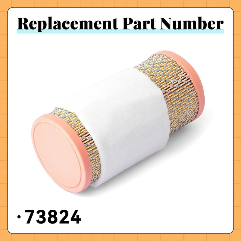 Esttlamer 1 Piece 73824 Filter Compatible with Massimo Buck 450 T-Boss 410 T-BOSS 550 560 750 760 Motorcycle Washable Parts - Image 4